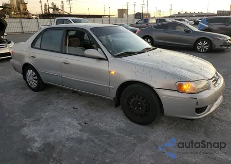 2001 Toyota Corolla Le from USA, damaged, VIN 2T1BR12EX1C486482